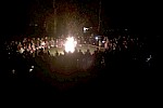 Lagerfeuer zum Martinszug