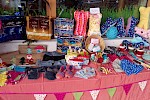 Verkaufsstand am Weihnachtsbasar